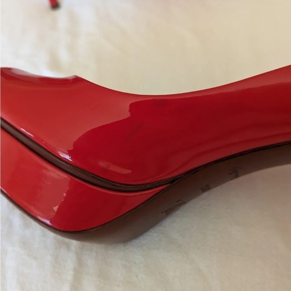 Louis Vuitton heels. Red size 38.5 - Picture 3 of 13